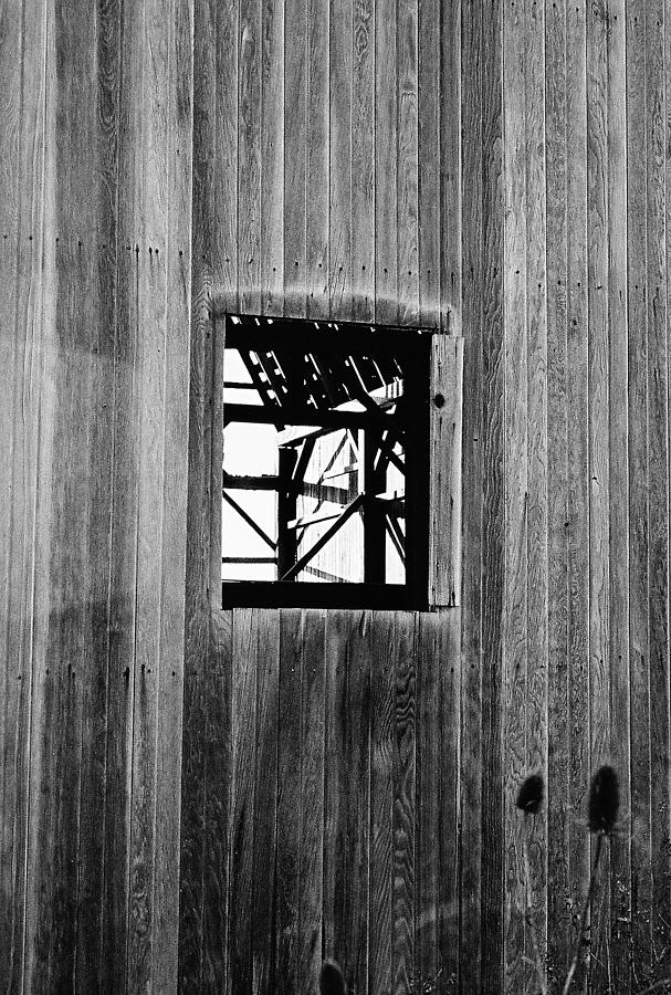 Monroe Co. Michigan Barn Window Photograph by Daniel Thompson