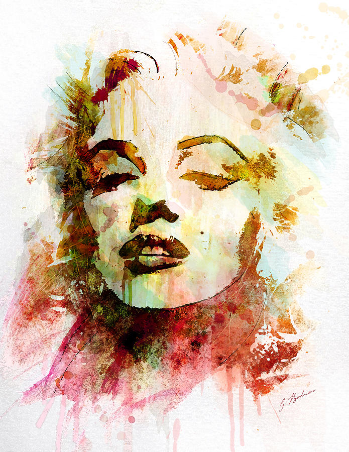 Marilyn Monroe Digital Art - Monroe by Gary Bodnar