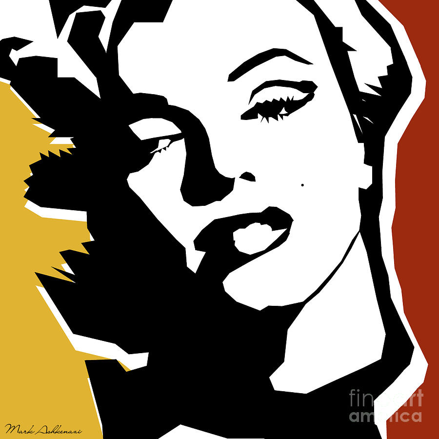 Marilyn Monroe Digital Art - Monroe by Mark Ashkenazi