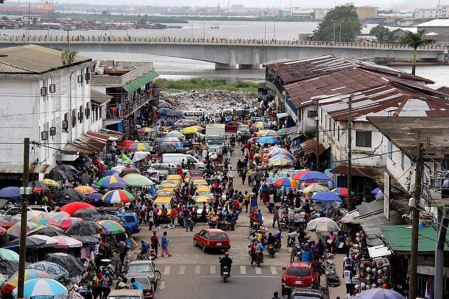 Monrovias Waterside Market Photograph by Travis Lupick