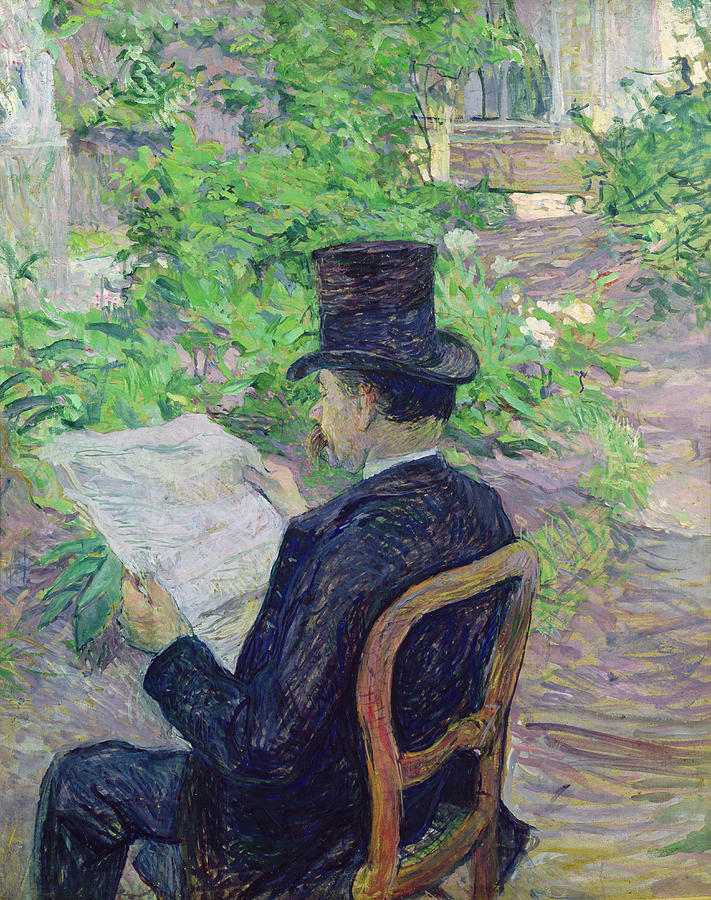 Monsieur Desire Dihau Painting by Henri de Toulouse-Lautrec