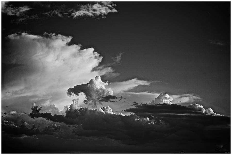 Monsoon Clouds at Sunset Photograph by Barbara Zahno