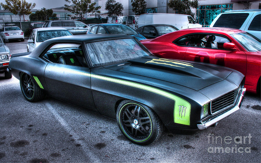 Monster Camaro Photograph by Tommy Anderson