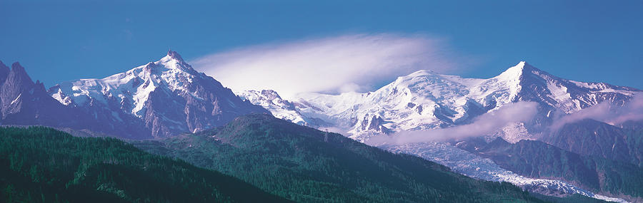 Mountain Photograph - Mont Blanc France by Panoramic Images