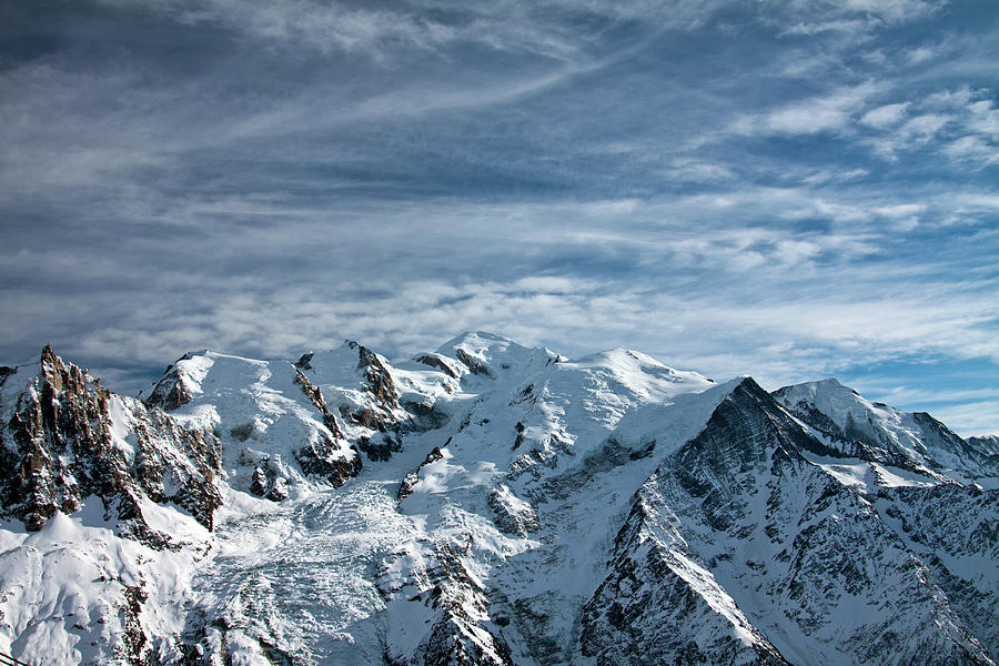 Mont Blanc Massif In Chamonix Photograph by © Frédéric Collin