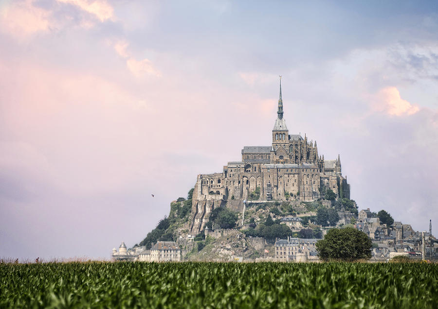 Mont Saint-Michel Castle Photograph by Gouzel -