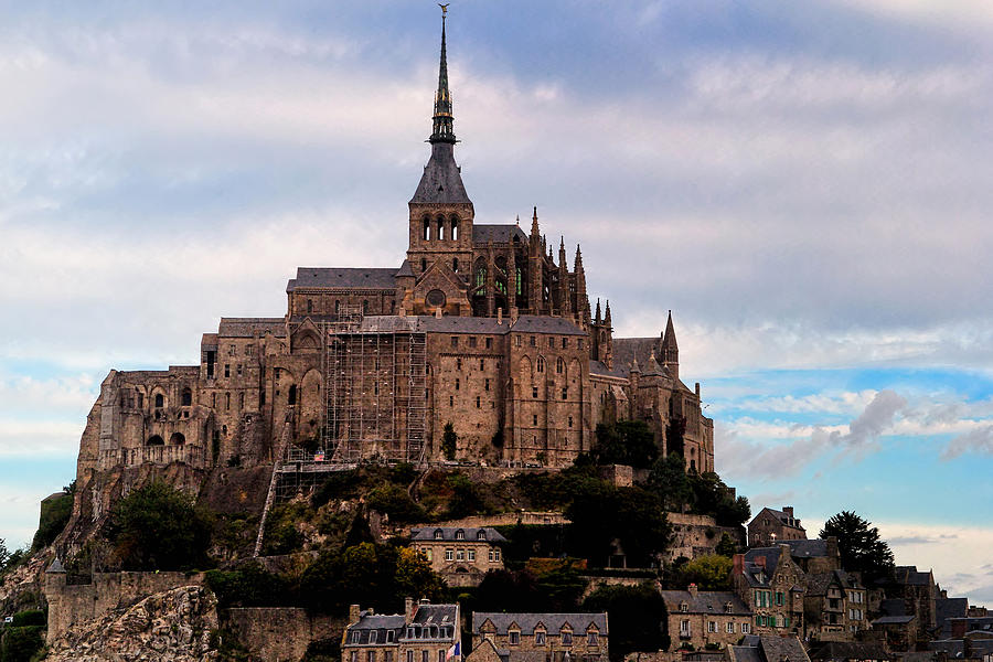 Mont Saint Michel Castle Photograph by Tom Prendergast