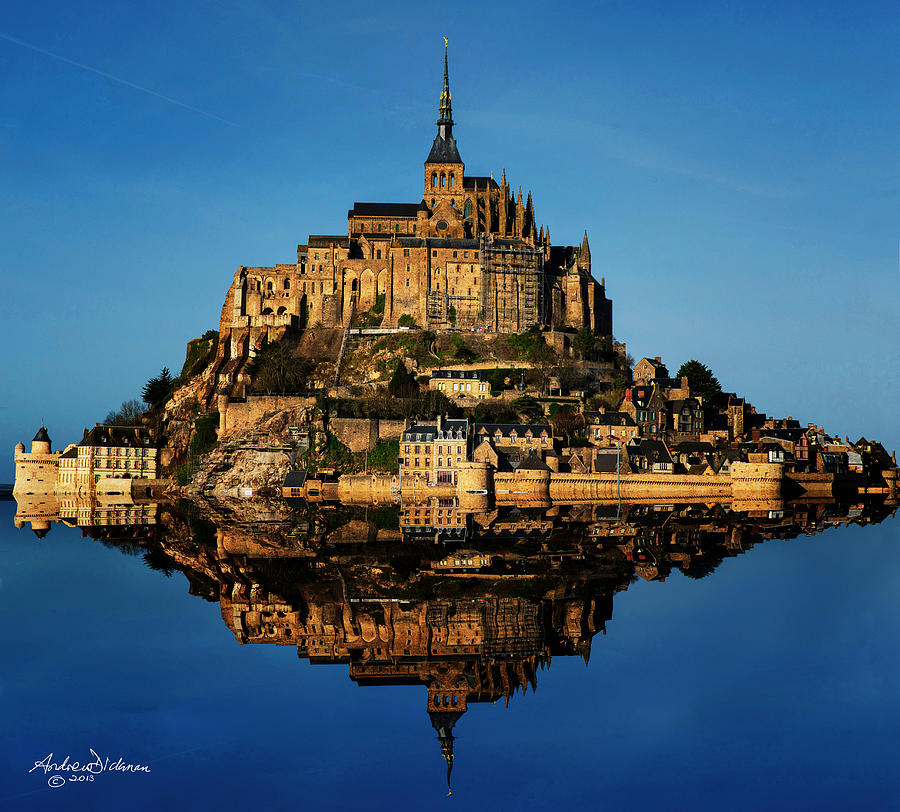 Mont St Michel Photograph by Andrew Dickman