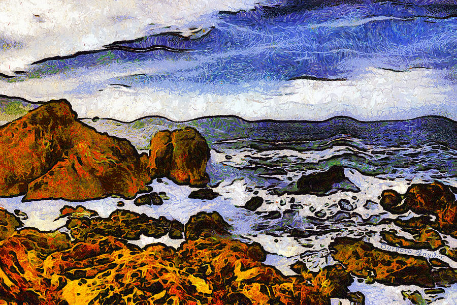 Barbara Snyder Digital Art - Montana Da Oro San Luis Obispo State Park by Barbara Snyder Barbara Snyder Digital Art - Montana Da Oro San Luis Obispo State Park by Barbara Snyder