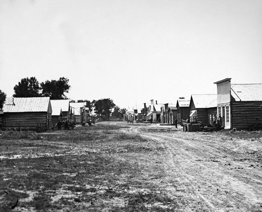 Montana Miles City, 1879 Photograph by Granger - Fine Art America