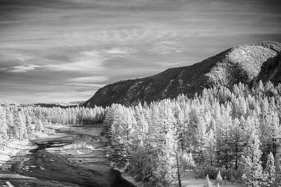 Mountain Photograph - Montana Mountains by Paul Bartoszek
