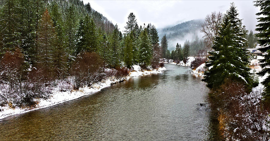 Montana Winter Photograph by Susan Kinney