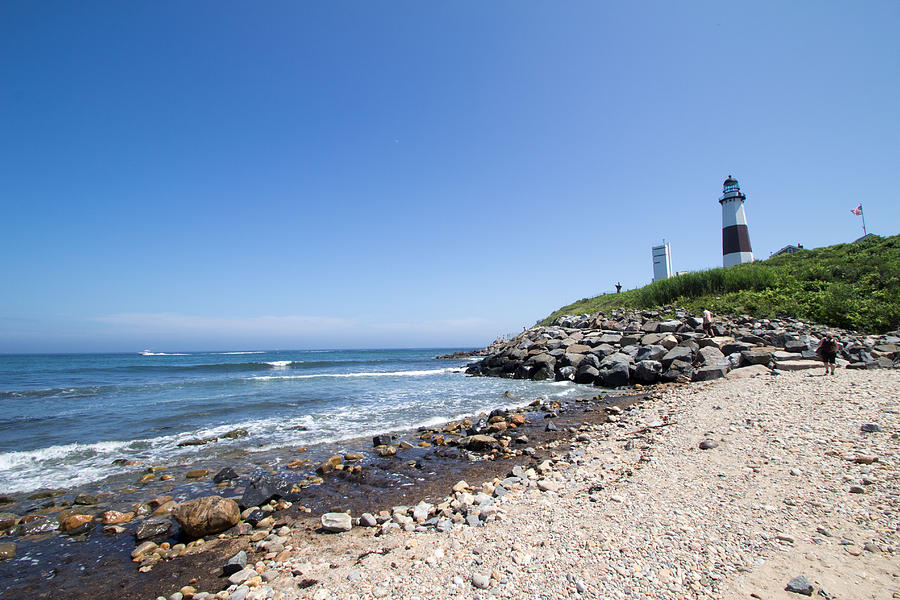 Montauk Lighthouse Long Island New York Photograph by Susan Jensen