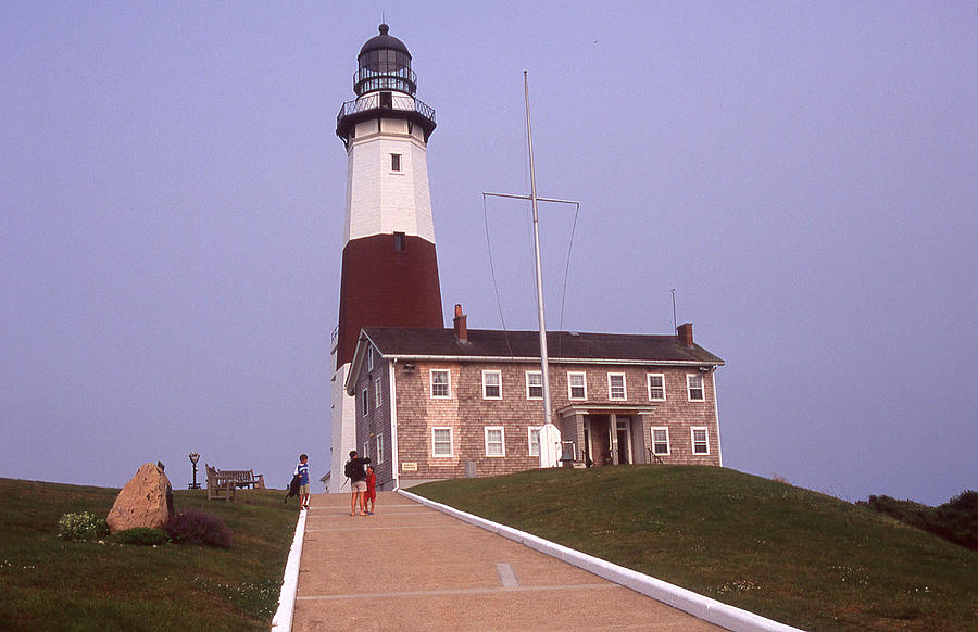 Montauk Point Light Photograph by Herbert Gatewood - Fine Art America