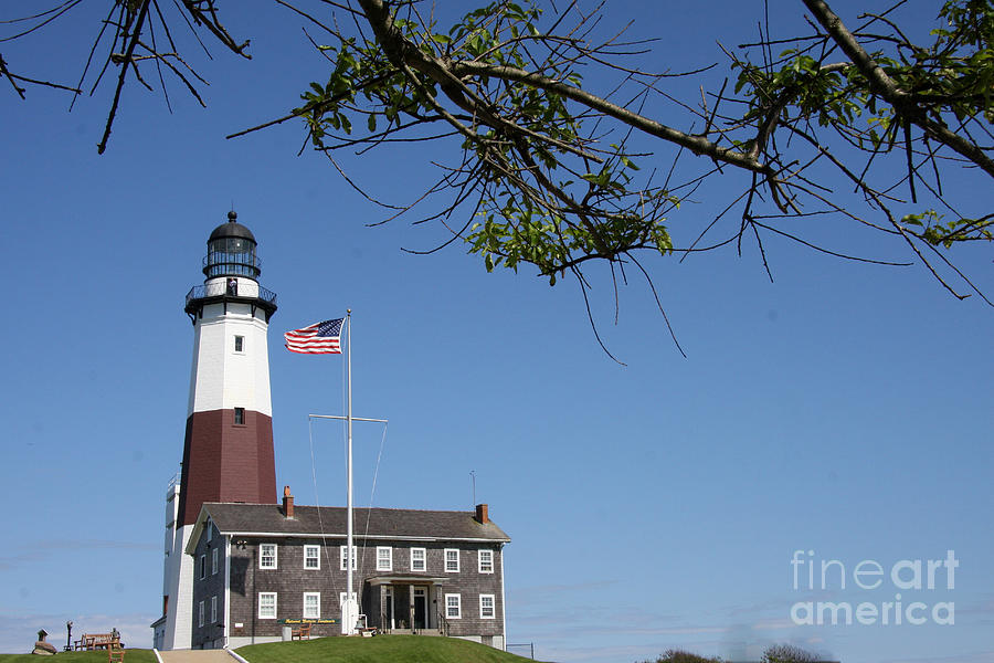 Montauk Point Lighthouse  Photograph by Christiane Schulze Art And Photography