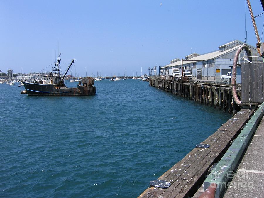 Monterey Municipal Wharf Photograph by James B Toy