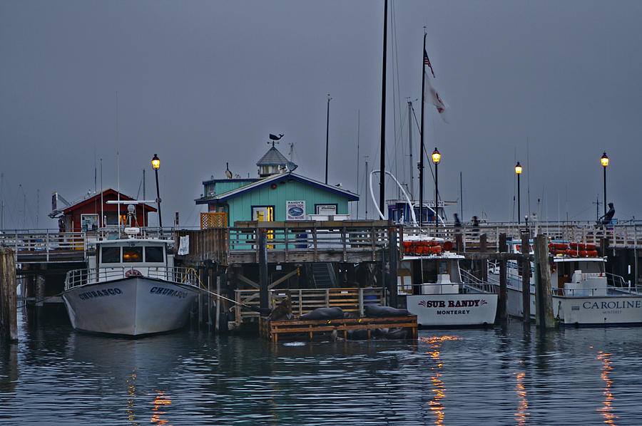Monterey Wharf 2 Photograph by SC Heffner