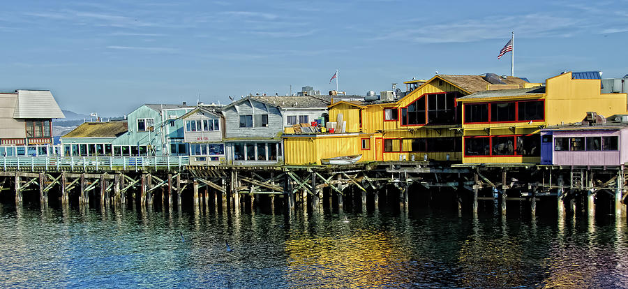 Monterey Wharf Photograph by Ron White
