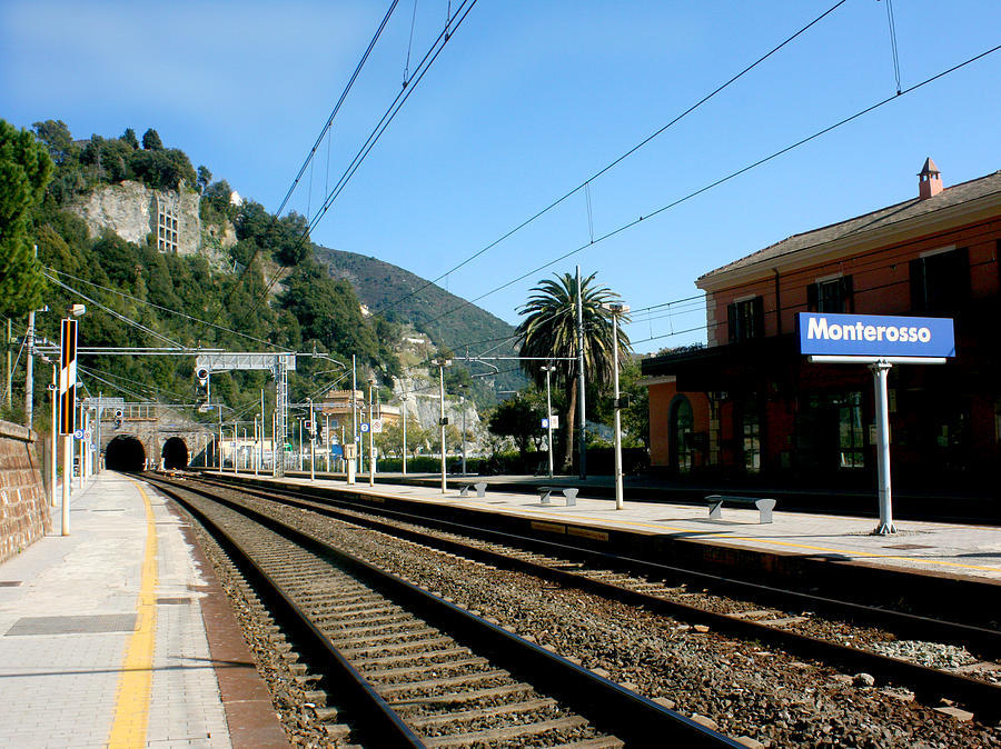 Monterosso Station Photograph by Karen Zuk Rosenblatt