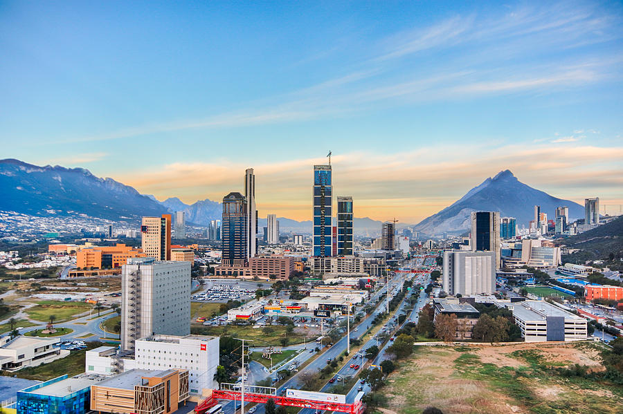 Monterrey, Mexico cityscape Photograph by Sergio Mendoza Hochmann