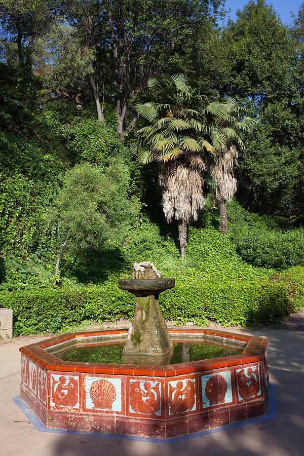 Montjuic Garden Fountain in Barcelona Photograph by Artur Bogacki