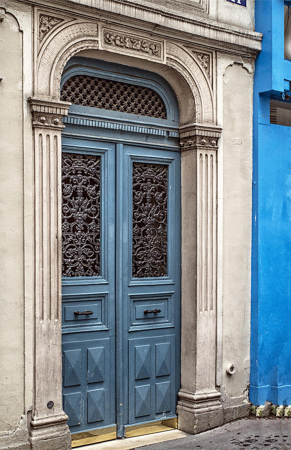 Montmartre Blue Photograph by Georgia Clare