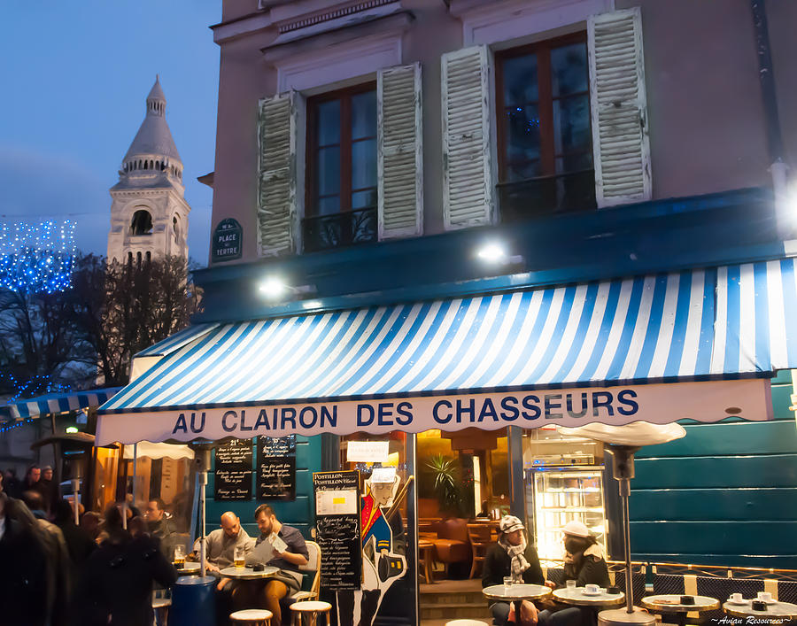 Montmartre Cafe Photograph by Avian Resources