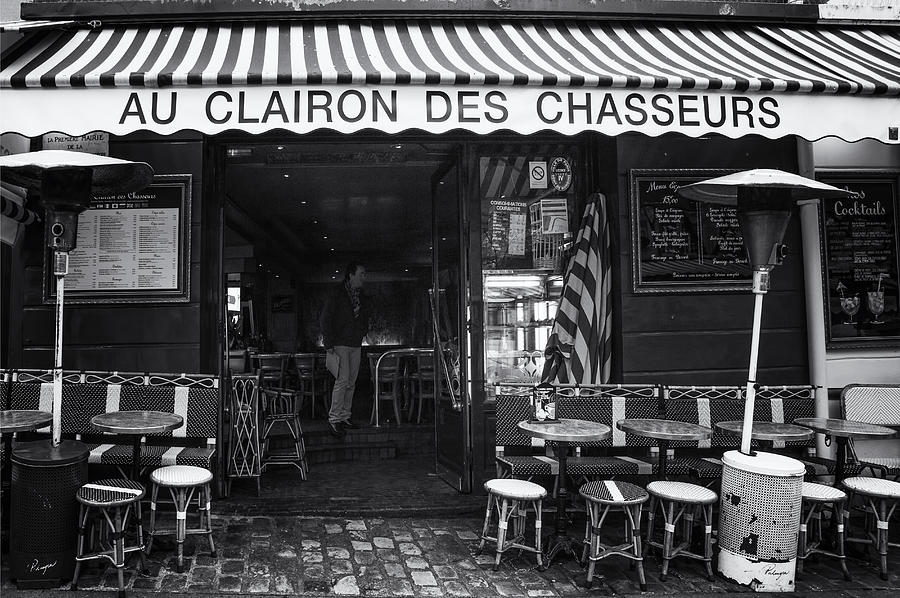 Montmartre Cafe Photograph by Georgia Clare