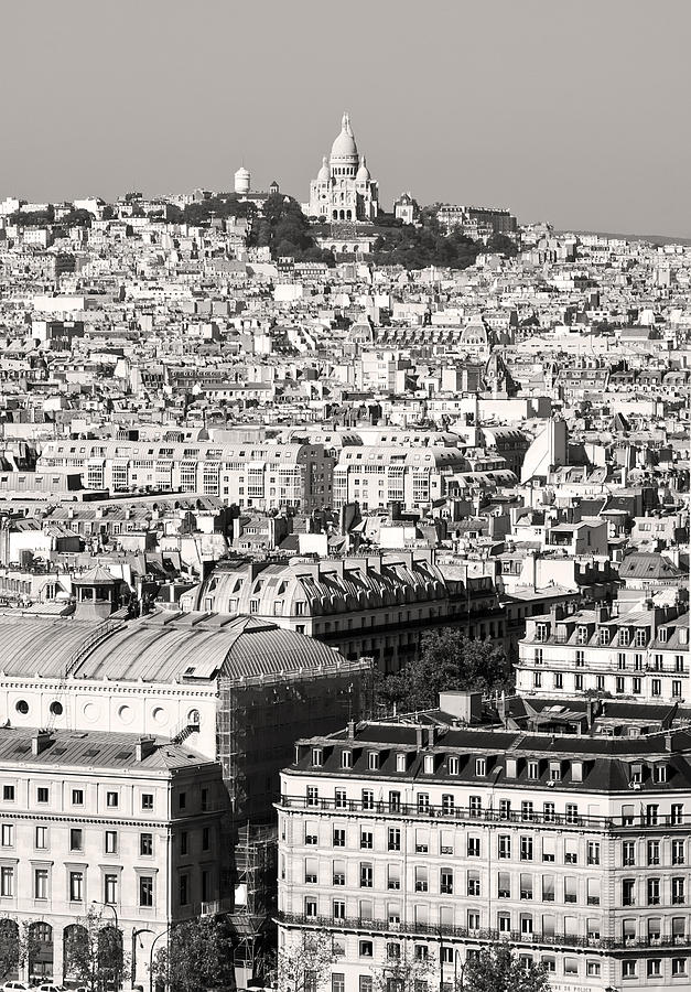 Montmartre Paris Black and White Photograph by Pierre Leclerc Photography