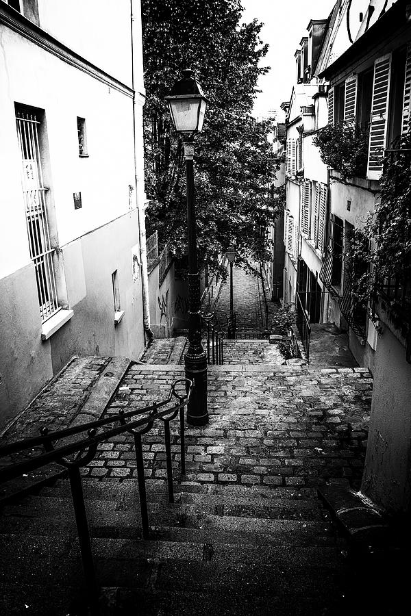 Montmartre Steps Photograph by Georgia Clare