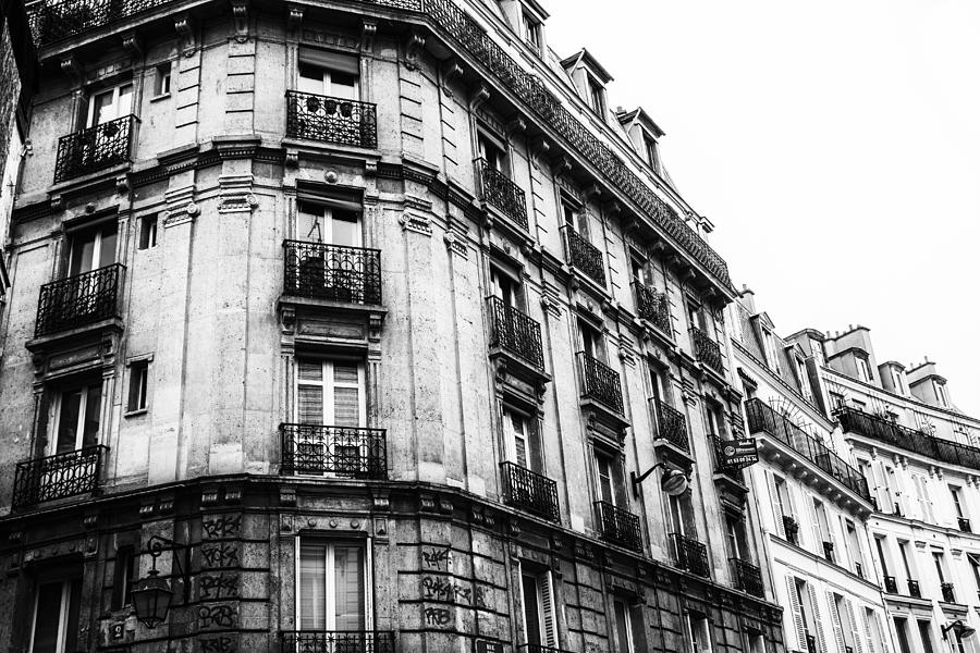 Paris Photograph - Montmartre Windows by Georgia Clare