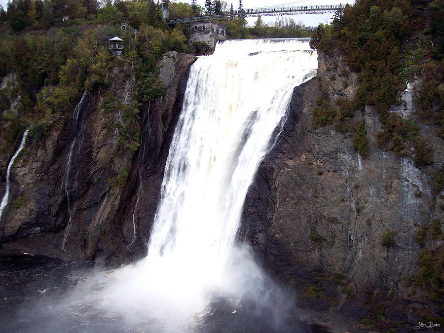 Waterfall Photograph - Montmorency Falls by Julien Boutin