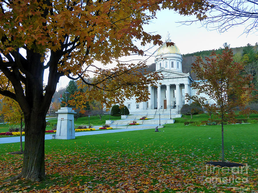 Montpelier Vermont Capitol Photograph by Deborah Benoit
