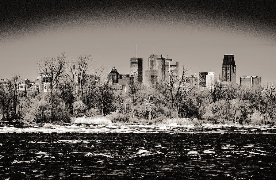 Montreal across the river Photograph by Arkady Kunysz