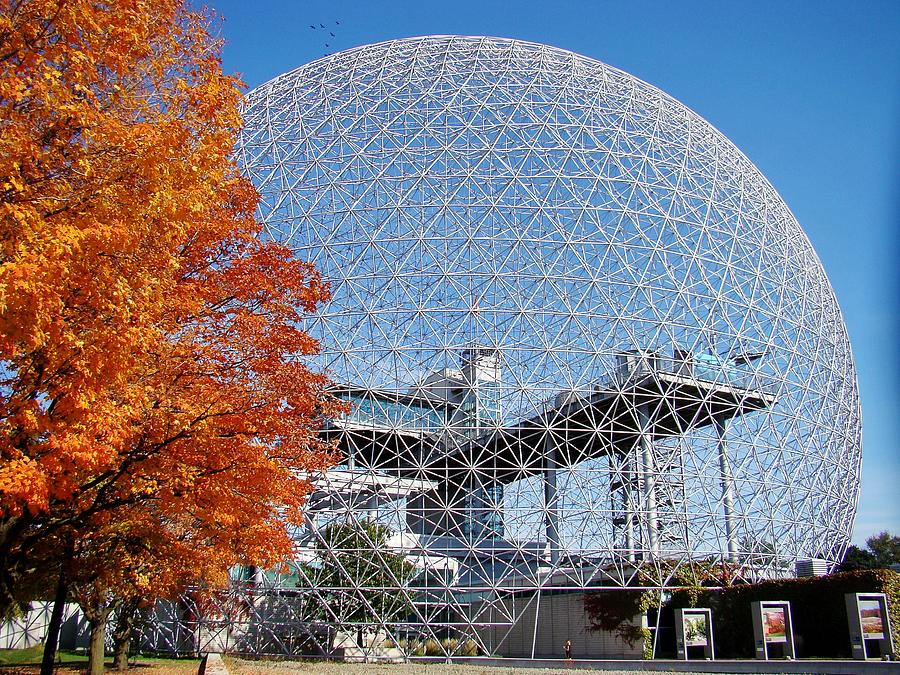 Montreal Biosphere Photograph by Zinvolle Art