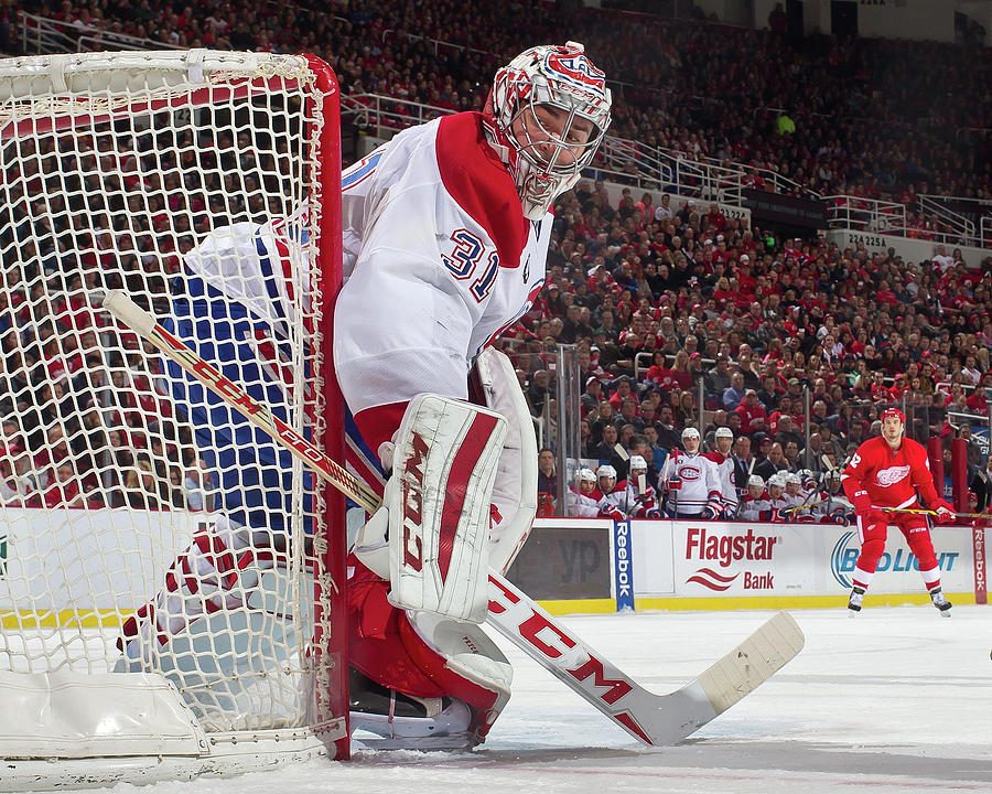 Carey Price Photograph - Montreal Canadiens V Detroit Red Wings by Dave Reginek