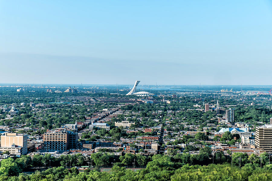 Landscape Photograph - Montreal City View by Klm Studioline
