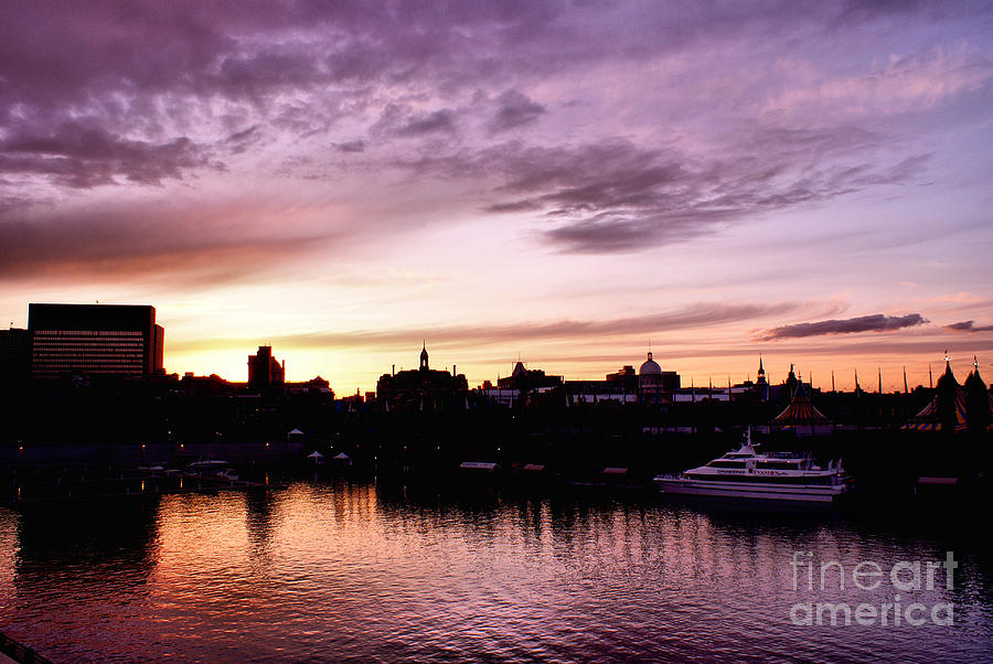 Montreal Old Port Sunset Photograph by Aimelle Ml