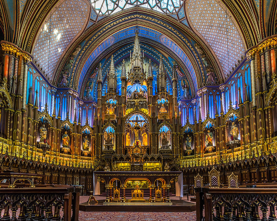 Montreals Notre Dame Cathedral Photograph by Pierre Leclerc Photography