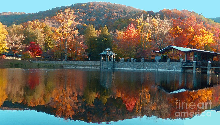 Fall Photograph - Montreat Autumn by Lydia Holly