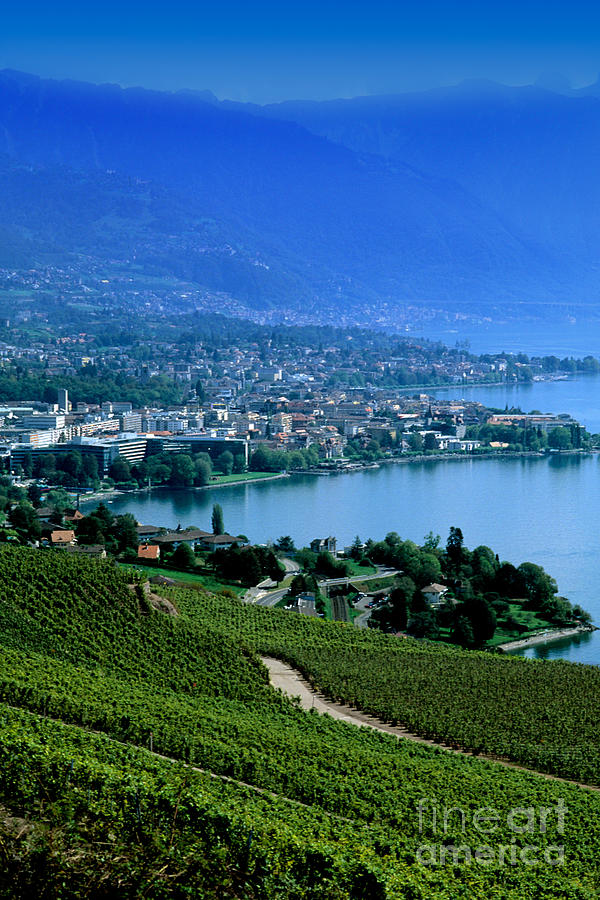 Montreux, Switzerland Photograph by Bill Bachmann