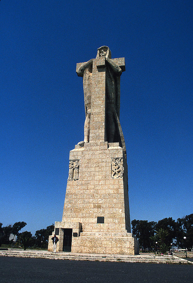 Monument to Christopher Columbus Photograph by Carl Purcell Pixels