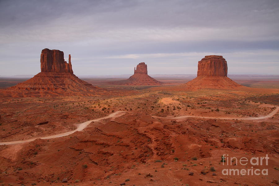 Monument Valley 3 Photograph by Butch Lombardi