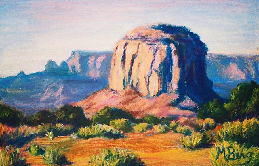 Monument Valley Arizona Pastel by Marian Berg