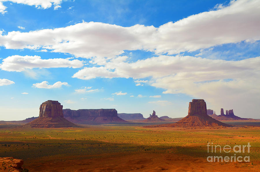 Monument Valley Artists Point Photograph by Debra Thompson