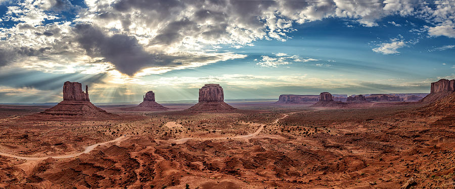 Monument Valley at Sunrise Photograph by Levin Rodriguez
