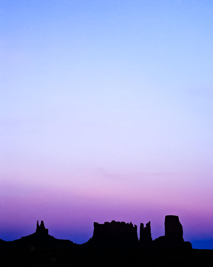 Monument Valley at Twilight Photograph by Tommy Farnsworth