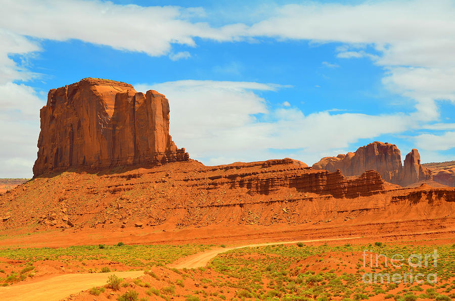 Monument Valley Elephant Butte Photograph by Debra Thompson