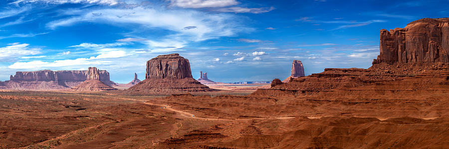 Monument Valley from John Ford Point Photograph by Levin Rodriguez