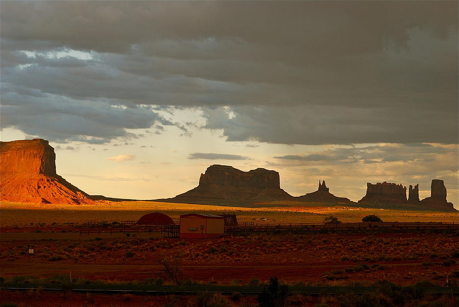 Monument Valley Glow 2 Photograph by Louise Morgan
